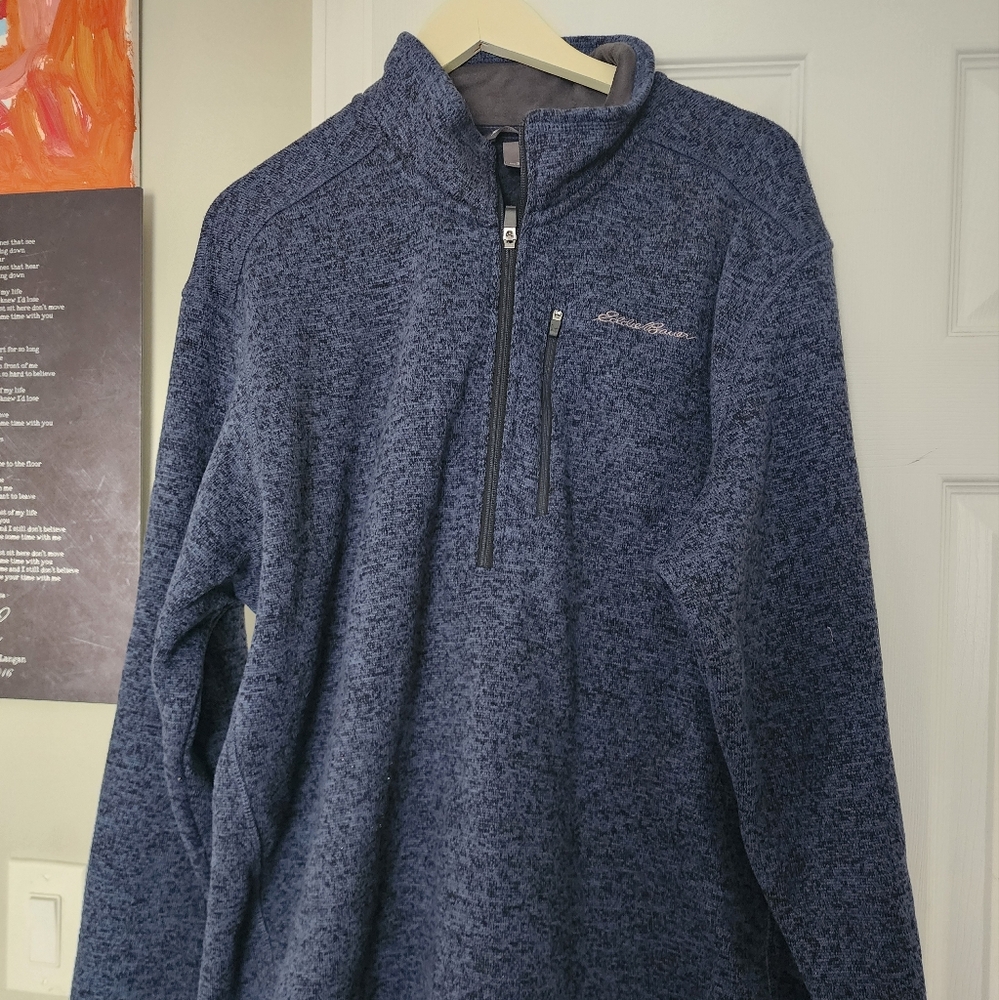 EDDIE BAUER Convector 1/4 zip TXL